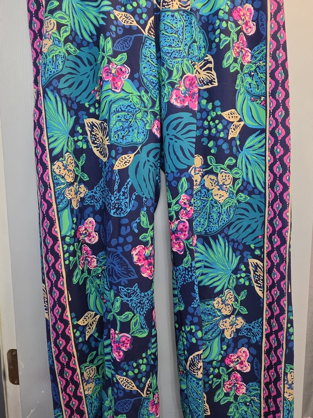 Nwot Lily Pulitzer Bal Habour Palazzo Pants Size Large